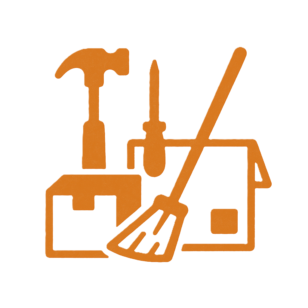 工具や清掃道具のイラスト